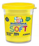 Massa de Modelar Soft 500g Pote Acrilex