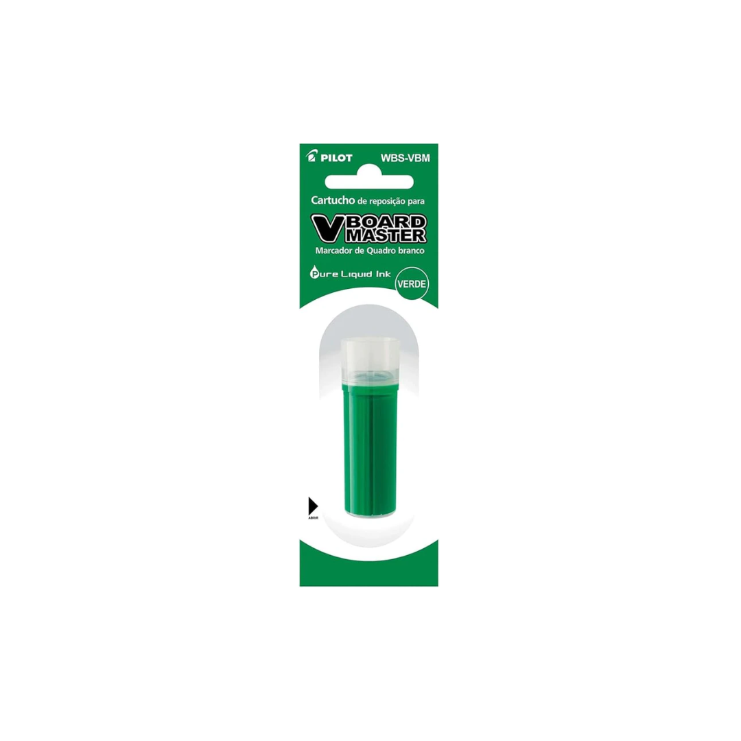 Refil Pilot para Marcador Quadro Branco Cor Verde