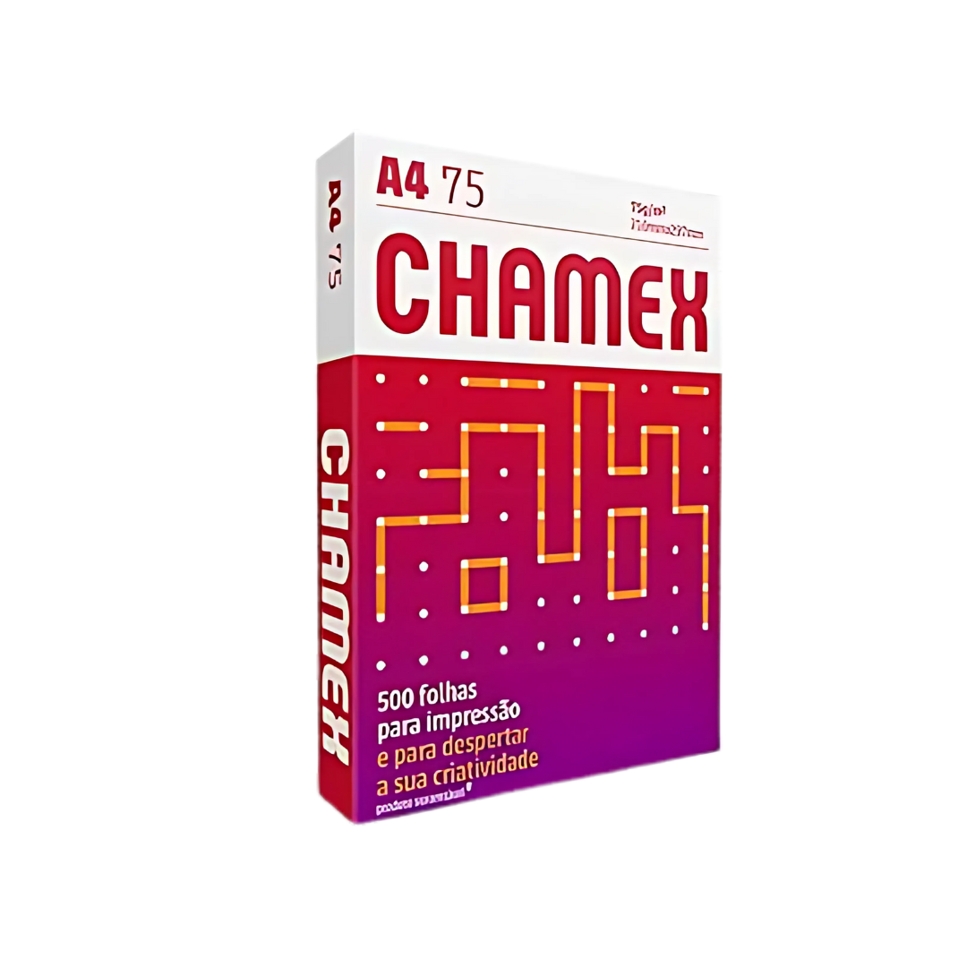 Chamex - Papel Sulfite, A4, 75g, 500 folhas Resma