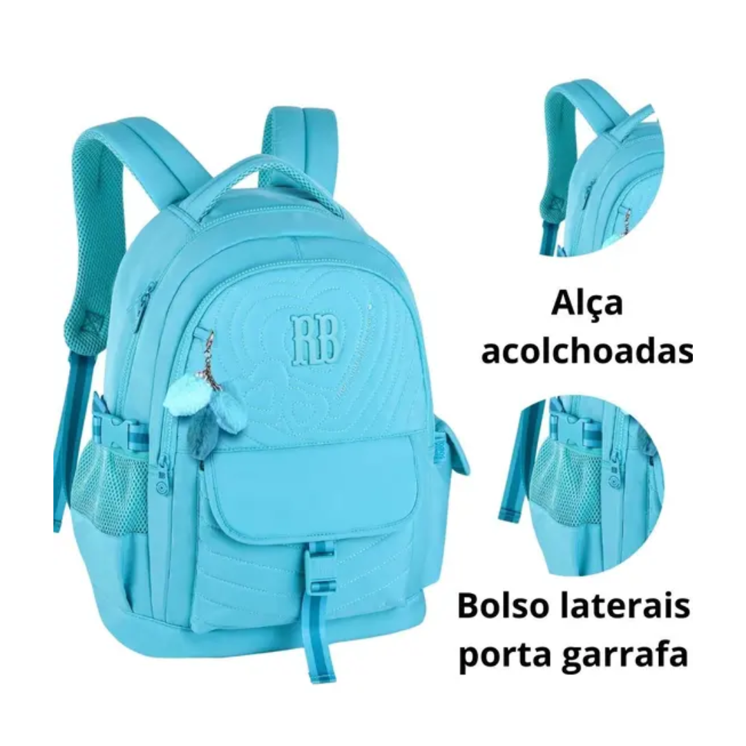 Mochila de Costas Rebecca Bonbon Clio RB24581 Verde