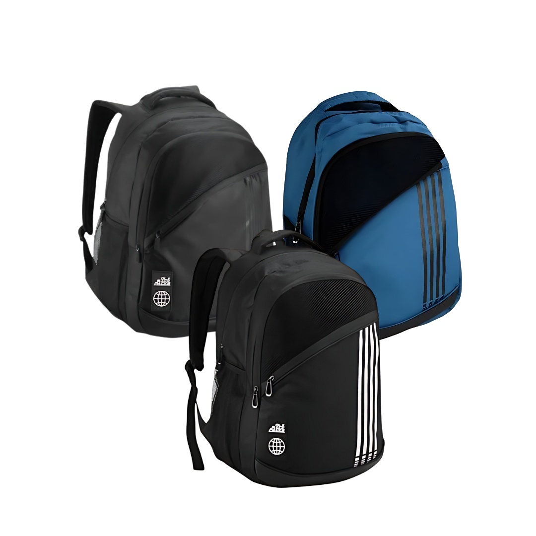 Mochila Escola Juvenil Pack Listra Color - Denlex DL1623