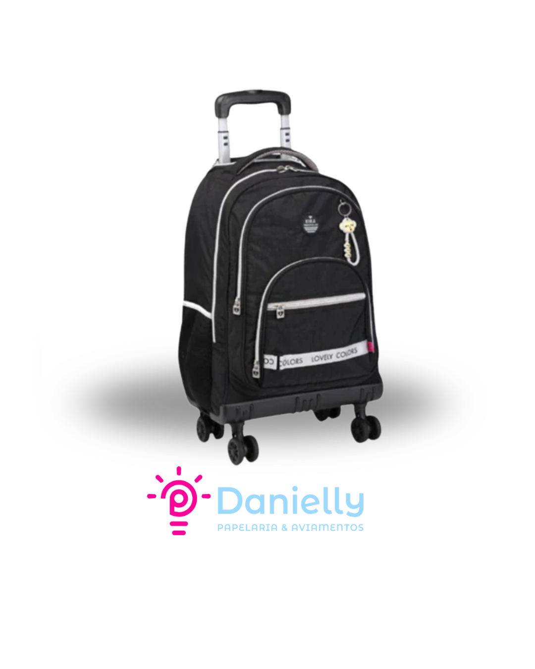 Mochila Kika de Rodinha Lovely  KK2579