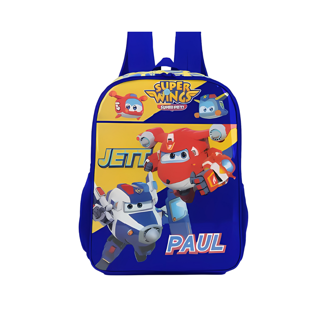 Mochila de Costas Avião Super Wings Luxcel