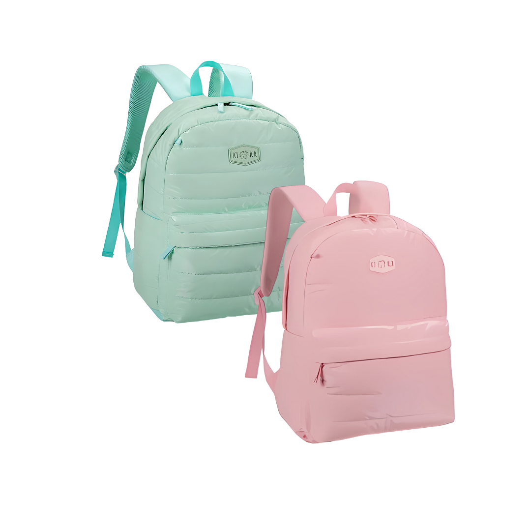 Mochila Costas Kika Tactel com 02 divisórias