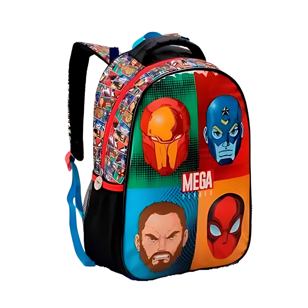 Mochila Costas Infantil Mega Heróis - Seanite