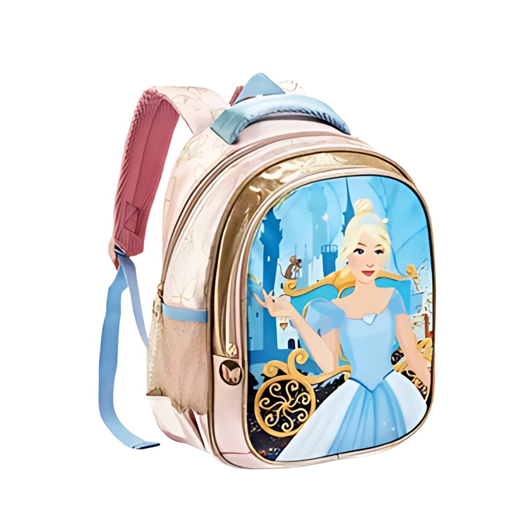 Mochila Costa Infantil Princesa Denlex