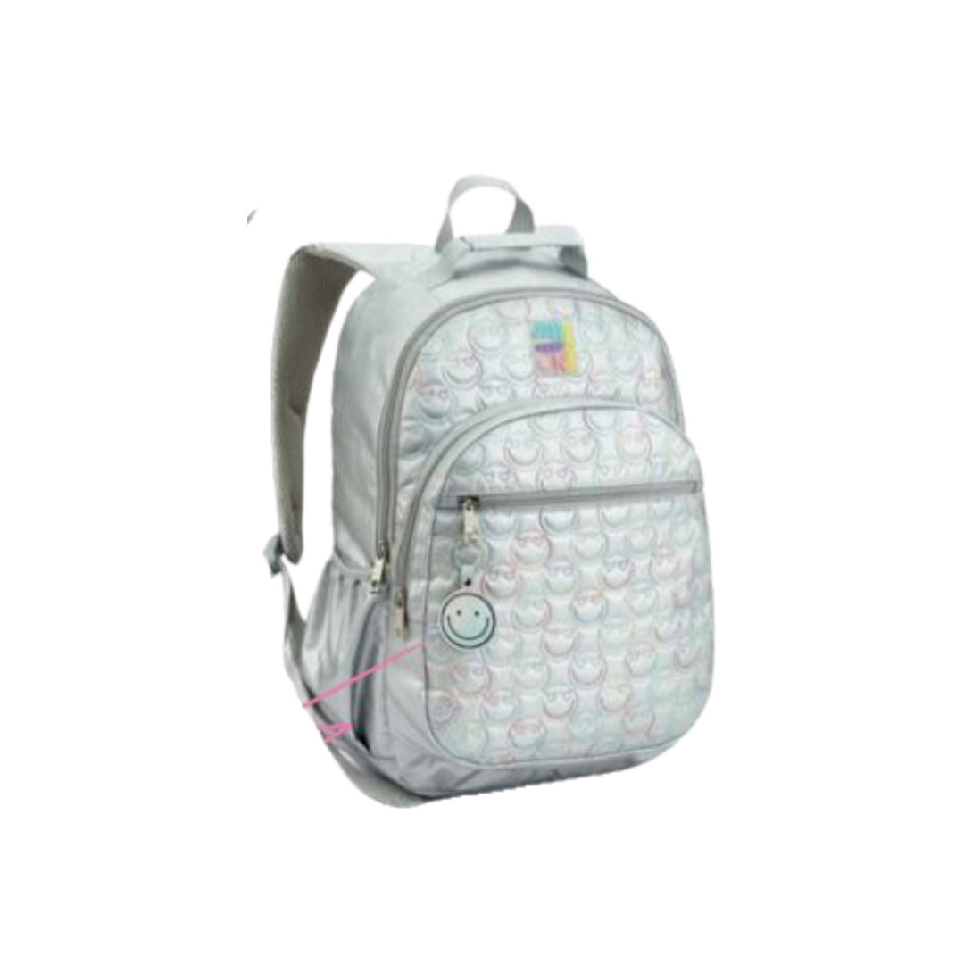 Mochila Costas Teen Smile Holográfica Denlex