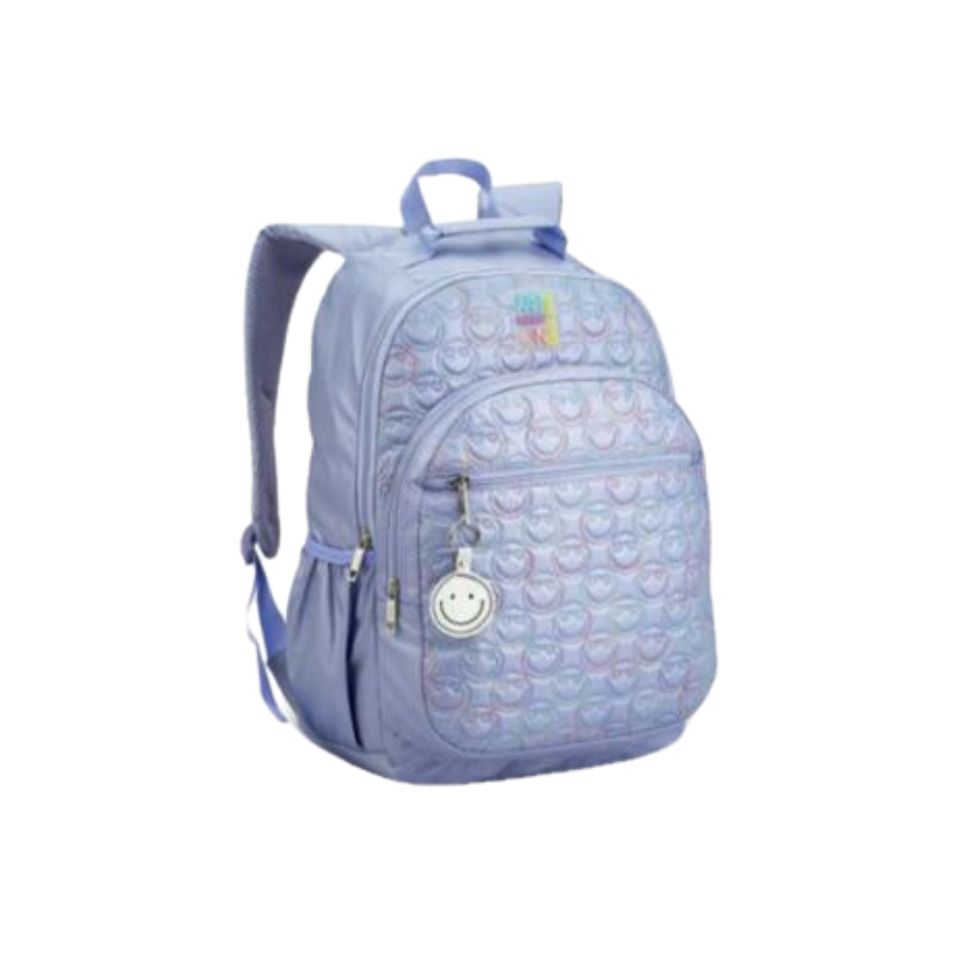 Mochila Costas Teen Smile Holográfica Denlex