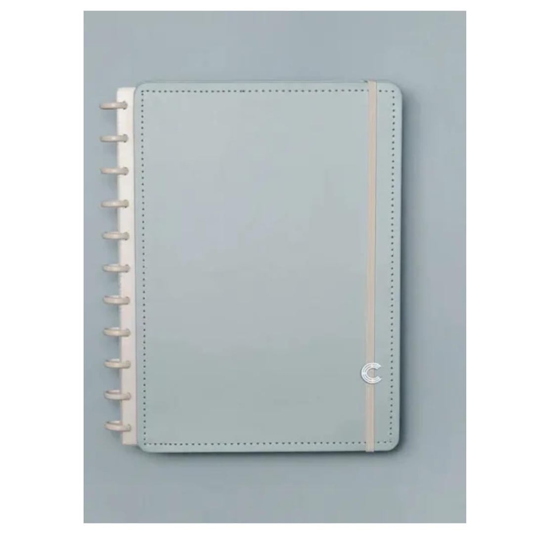 Caderno Inteligente Azul Pastel