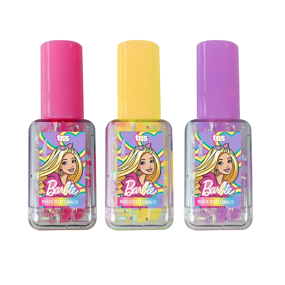 Marca-Texto Esmalte Barbie Tris