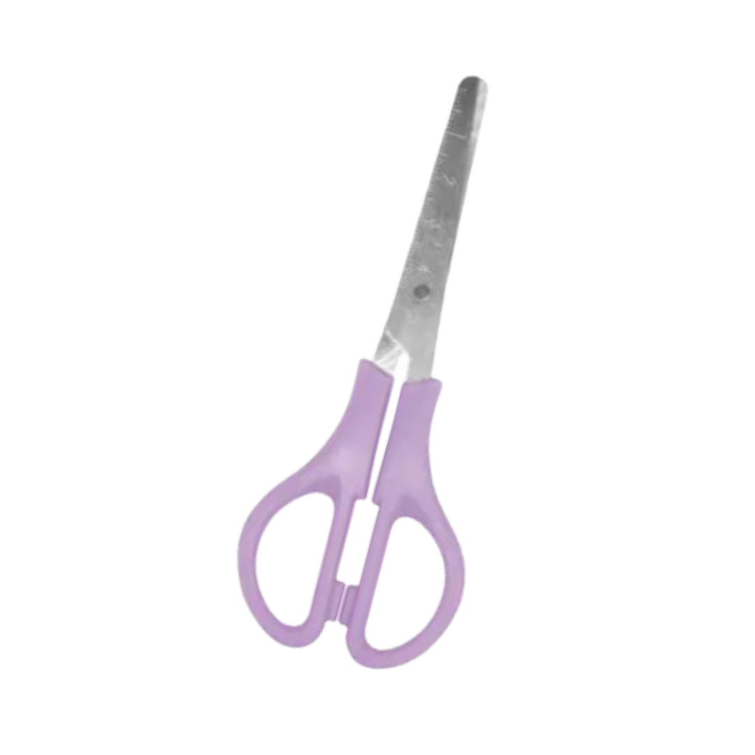 Tesoura Escolar Cis 13cm Cores Pastel