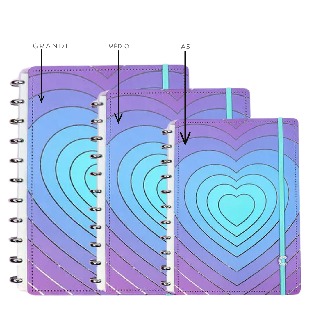 Caderno Inteligente Silver Love