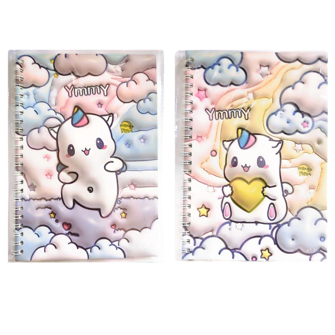Caderno de Gatinha Capa Flexível 40fls