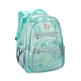 Mochila de Costas Kika Magic Transparente