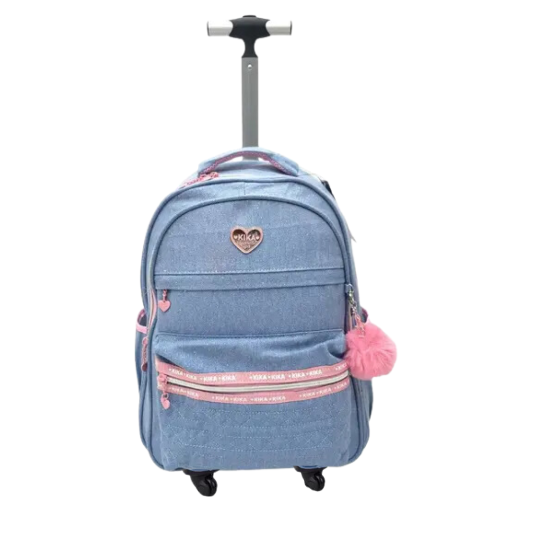 Mochila de Rodinhas Kika Jeans kk2478-G