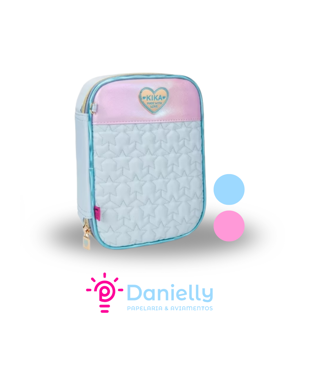 Estojo Box Kika Estrela Holográfico