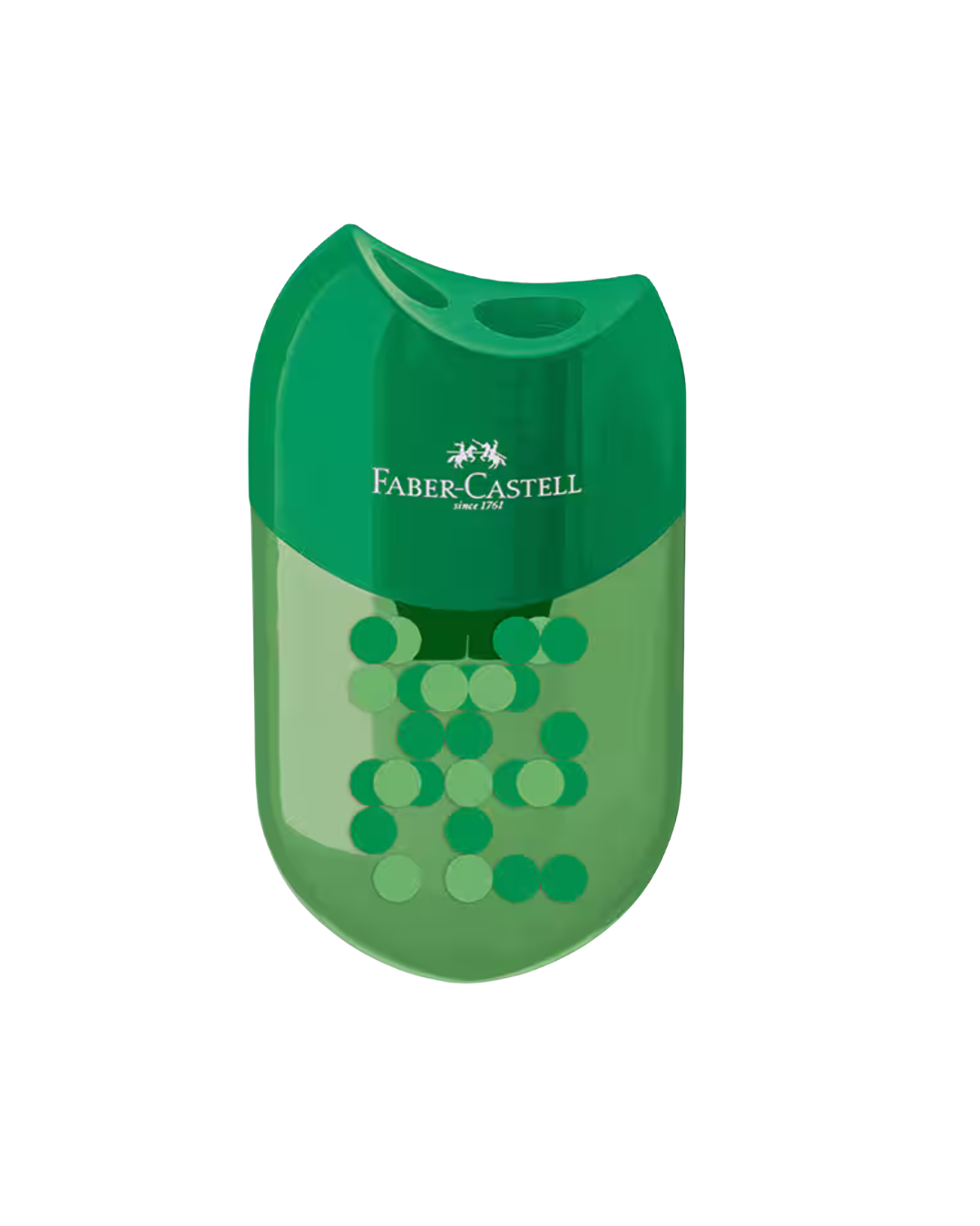 Apontador Duplo com depósito Two Tone Faber-Castell