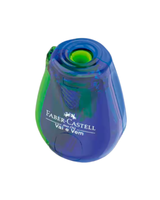 Apontador com depósito Vai e Vem Faber-Castell