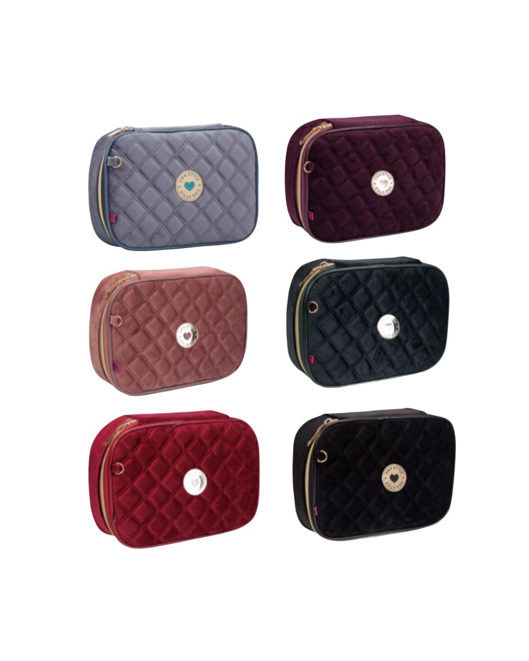 Estojo Box Kika Veludo KK2538-E