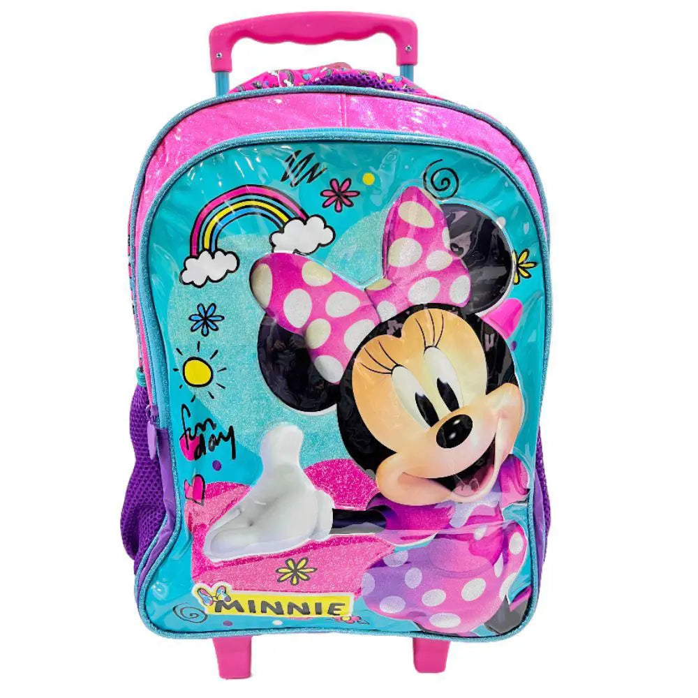 Kit Mochila de Rodinha Minnie Grande + Lancheira Xeryus