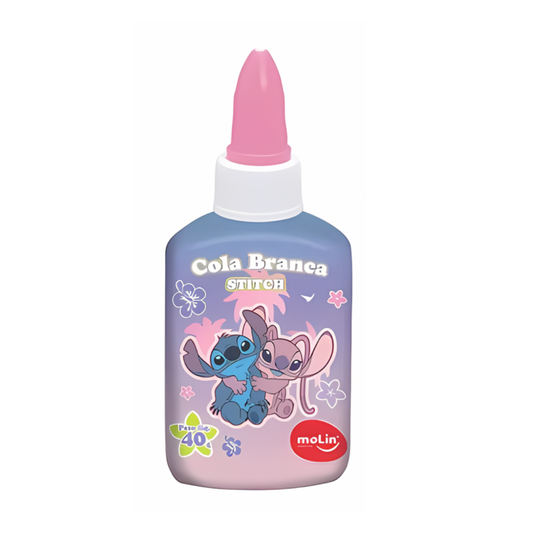 Cola Branca Líquida 40g Stitch - Molin