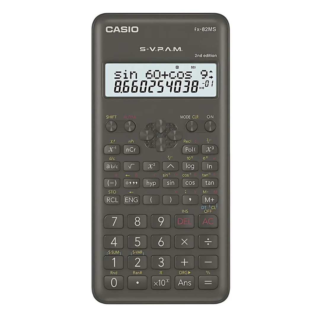 Calculadora Científica Casio 240 Funções Preta FX-82MS