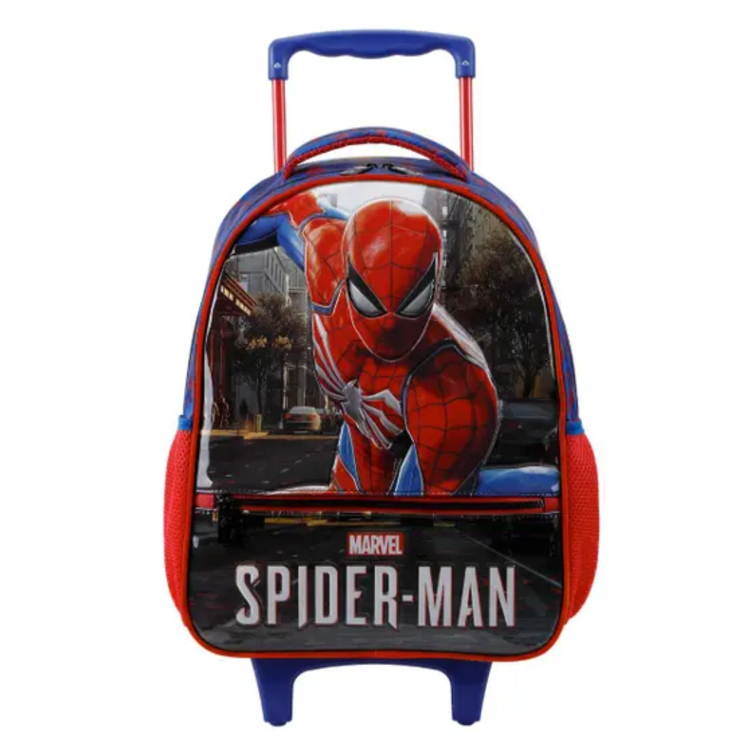 Kit Mochila de Rodinha e Lancheira Xeryus Homem Aranha – Ref 11670