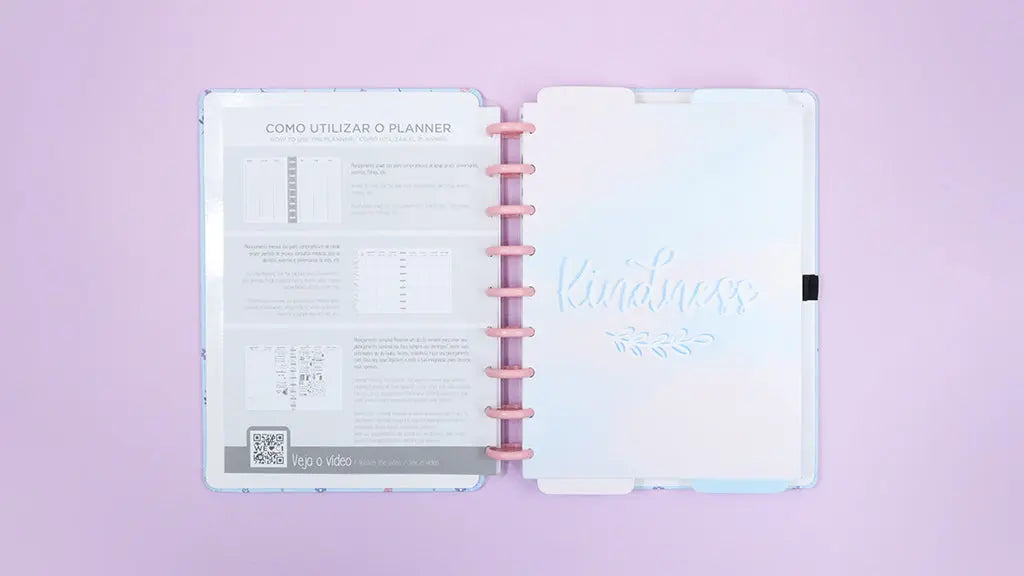 Planner Inteligente Blue Garden Médio