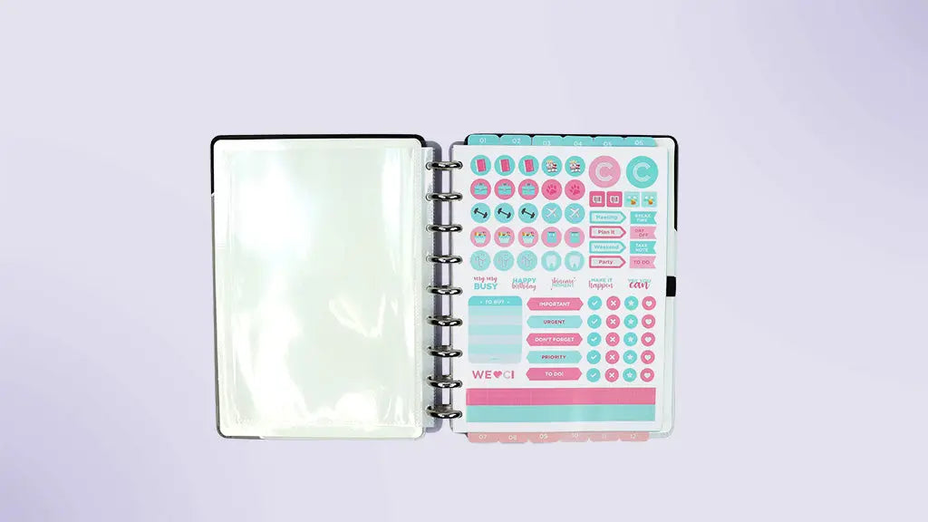 Planner Inteligente Grey Glam - Médio