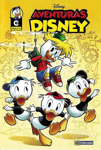 Almanaque em Quadrinhos Aventuras Disney Edição 22