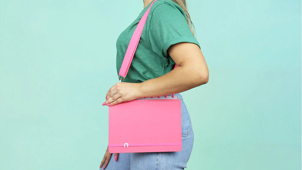 Strap Go Neon Rosa- Alça Caderno Inteligente