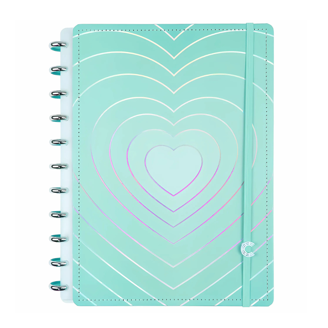 Caderno Inteligente Turquoise Love Grande