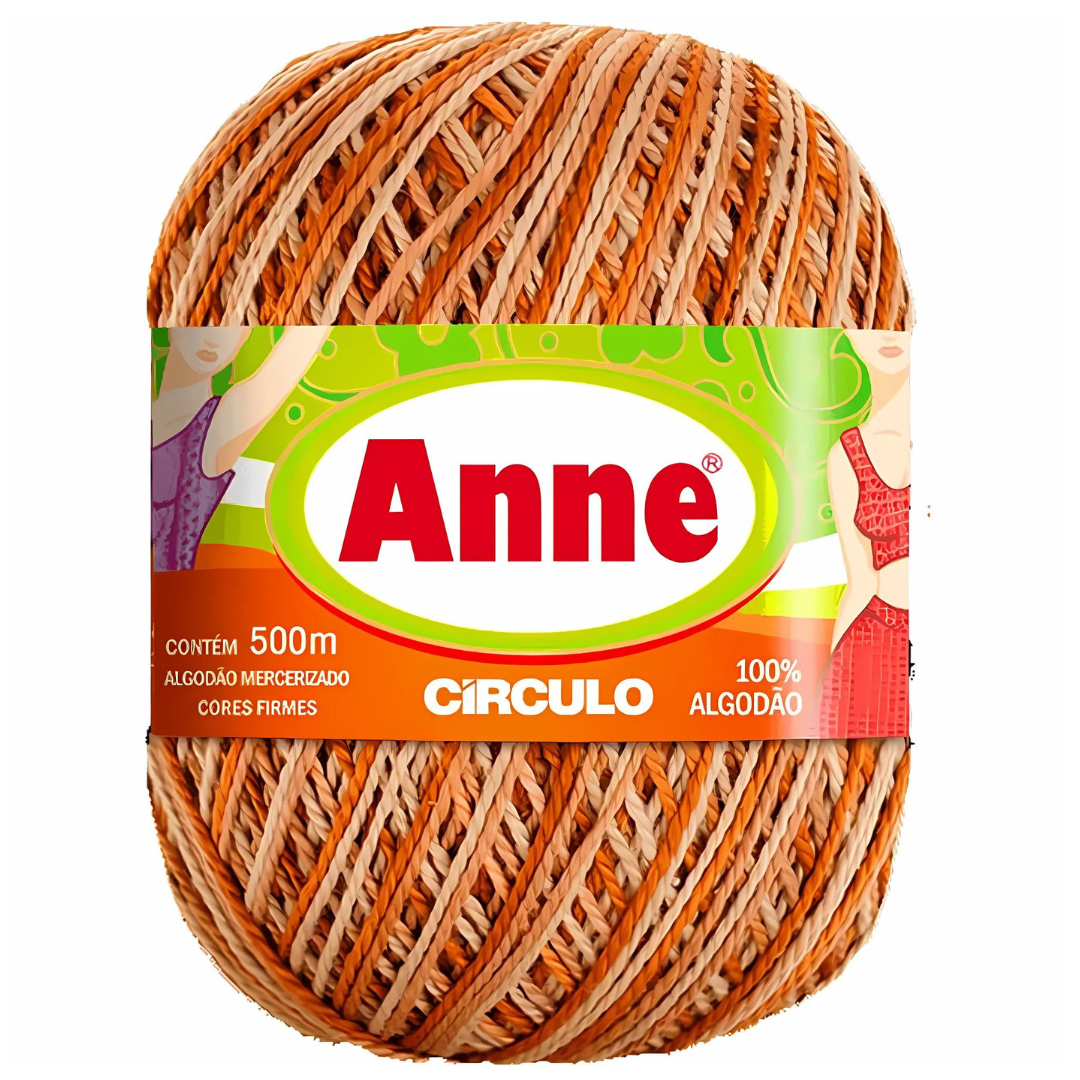 Linha Anne Multicolor Círculo 500mt