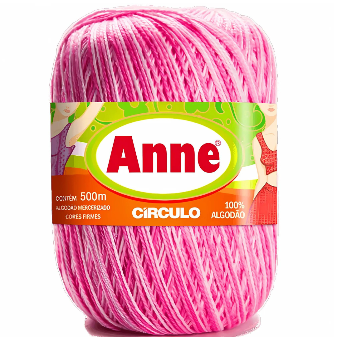 Linha Anne Multicolor Círculo 500mt