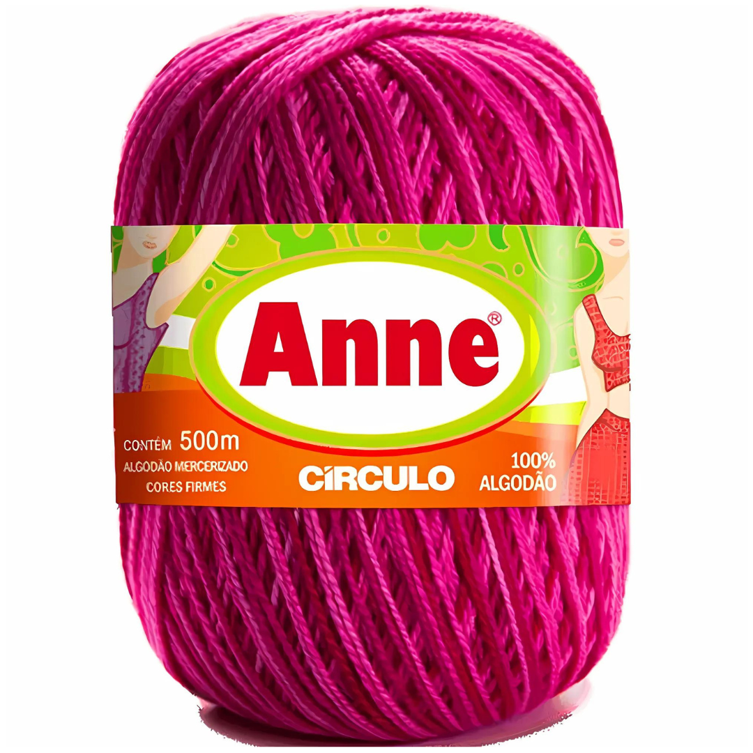 Linha Anne Multicolor Círculo 500mt