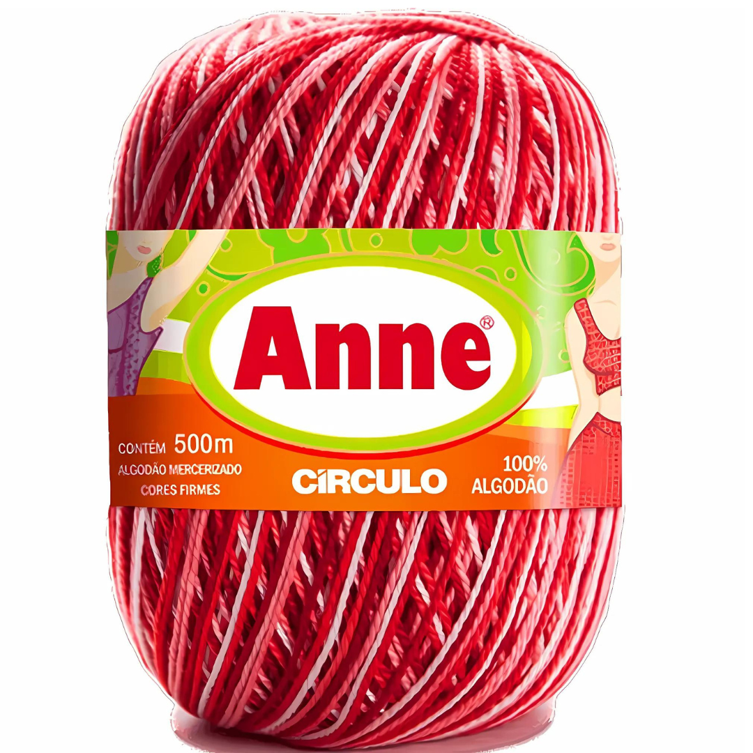 Linha Anne Multicolor Círculo 500mt