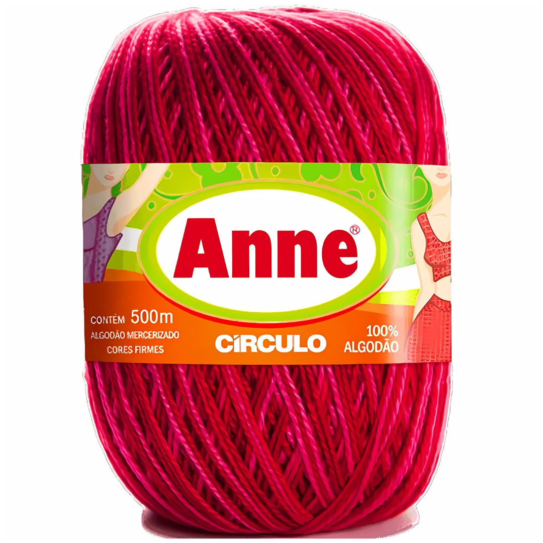 Linha Anne Multicolor Círculo 500mt