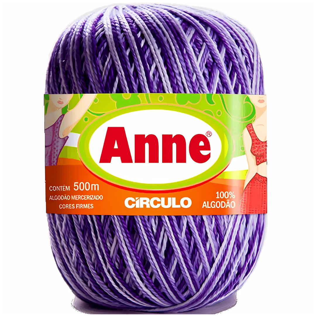 Linha Anne Multicolor Círculo 500mt