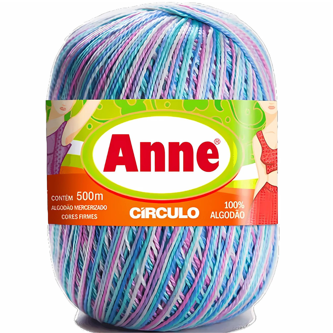 Linha Anne Multicolor Círculo 500mt