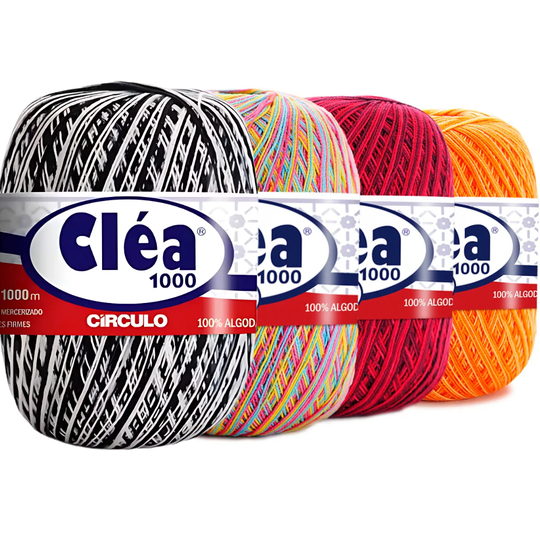 Linha Cléa 1000 Multicolor Círculo 151g