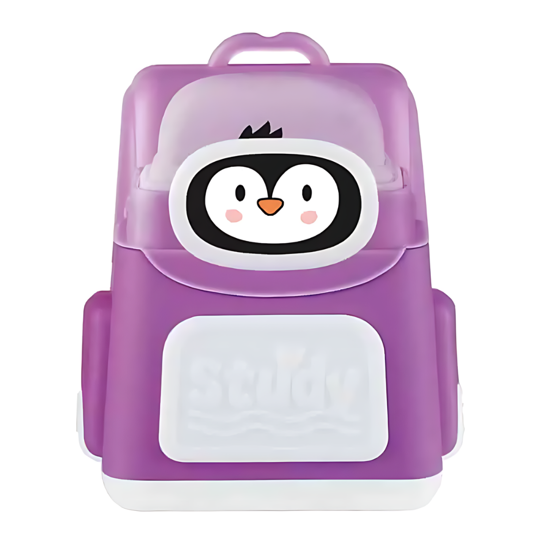 Apontador Duplo Com Borracha Mochila Tris