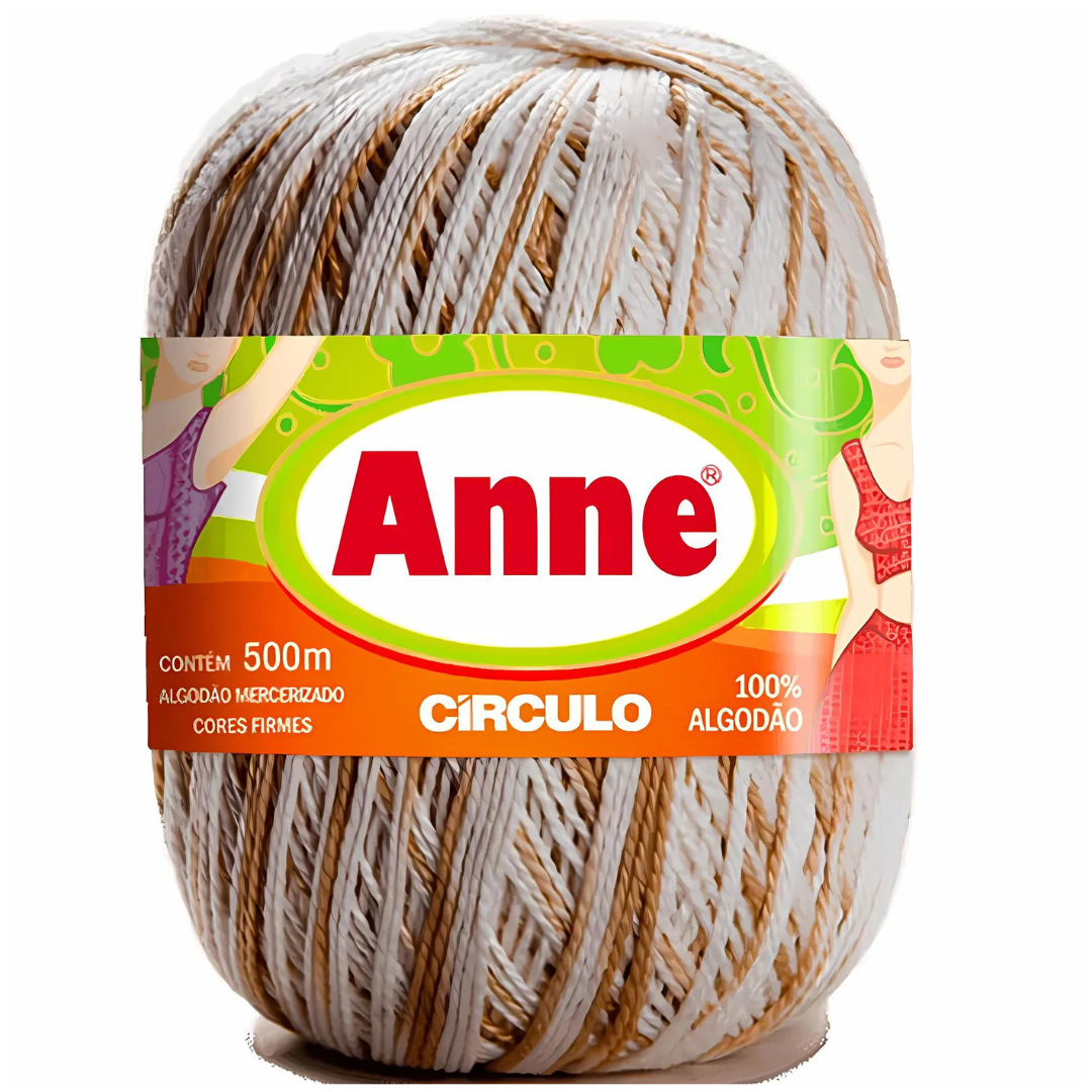 Linha Anne Multicolor Círculo 500mt