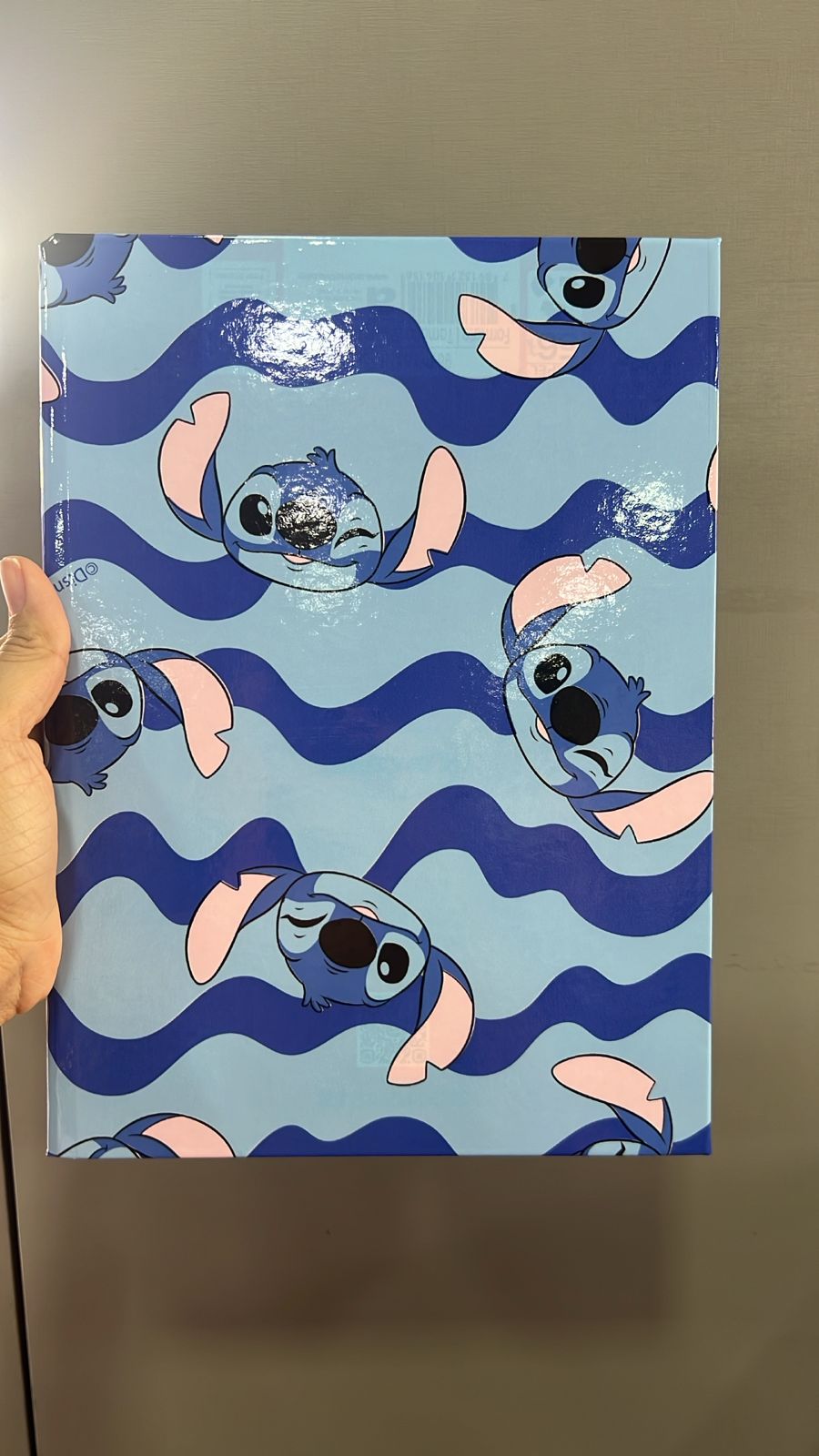 Caderno Encapado Stich