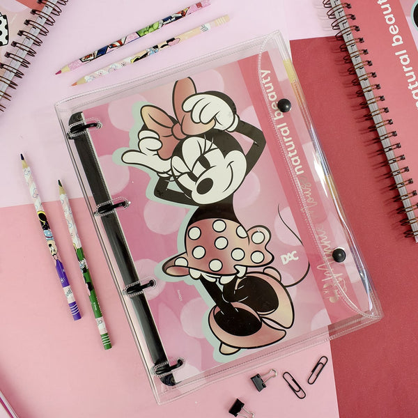 Caderno Argolado Universitario Minnie  Dac