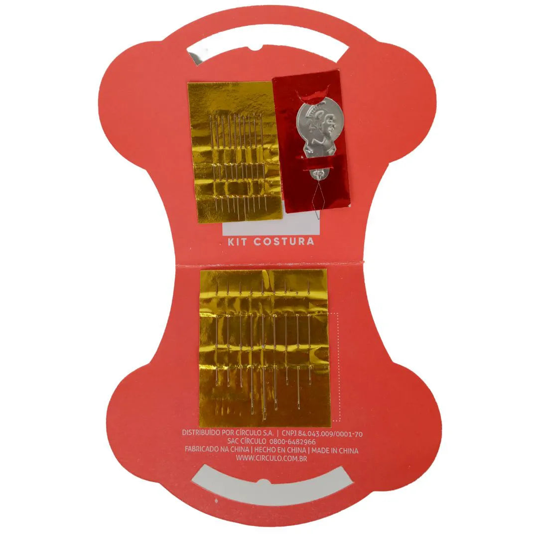 Kit Agulha de Costura Círculo