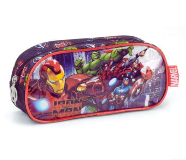 Estojo Luxcel Avengers Iron Man