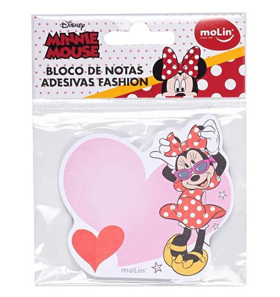 Bloco Adesivo Molin Adesivas Minnie Fashion