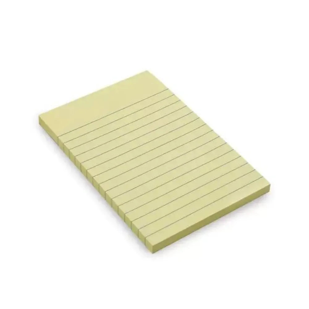 Bloco Adesivo Maxprint Pautado Amarelo