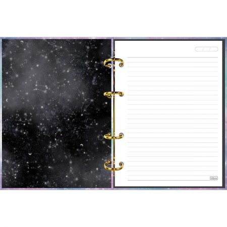 Caderno Argolado Tilibra Magic Cartonado Colegial 160 Folhas