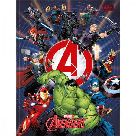 Caderno Avengers Tilibra Brochura 80f Grande